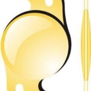 Yellow Square Edge Aspheric IOL