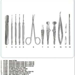 Chalazion Set instrument