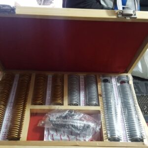 Trial Lens Set Golden And Silver