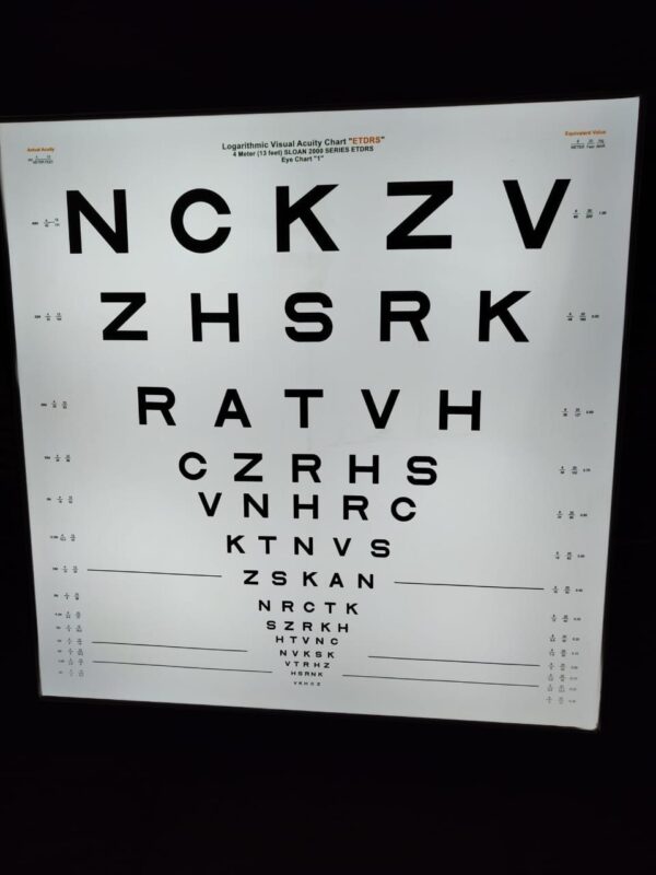 VISHUAL ACUITY CHART